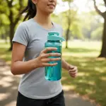 Botella Agua Deportiva Dehuka Big Dakar 1100ml Full Aquamarine Pico Bebedero Asa Superior Libre Bpa