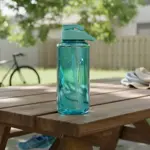 Botella Agua Deportiva Dehuka Big Dakar 1100ml Full Aquamarine Pico Bebedero Asa Superior Libre Bpa