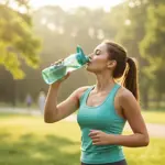 Botella De Agua Deportiva Dehuka Sport Dakar 750ml Pico Bebedero Asa Superior Aquamarine Libre BPA