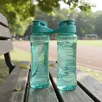 Botella De Agua Deportiva Dehuka Sport Dakar 750ml Pico Bebedero Asa Superior Aquamarine Libre BPA