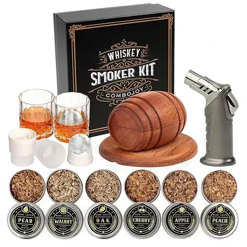 Kit Ahumador De Whisky ComboJoy Con Antorcha 6