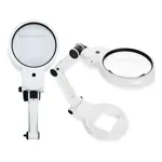 Lupa Lampara Led Soporte Con Luz Calida Y Fria