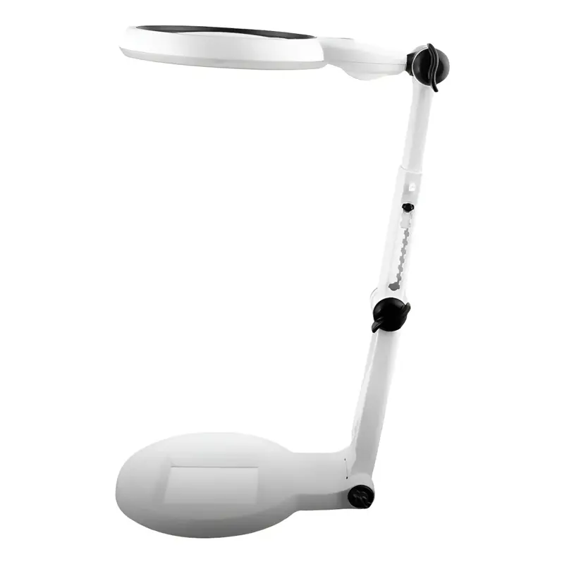 Lupa Lampara Led Soporte Con Luz Calida Y Fria