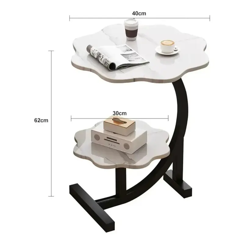 Mesa Ratonera Lateral Auxiliar De Arrime Flor