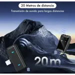 Microfono Inalambrico Profesional Celular Doble