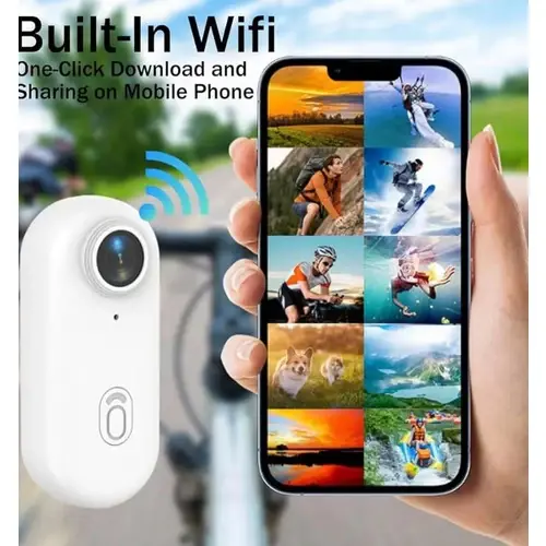 Cámara Acción Deportiva Acuática Con Tarjeta 4k Wifi