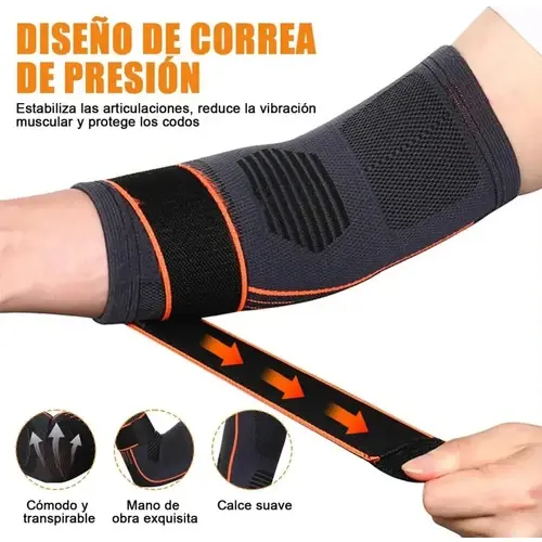 Codera De Compresion Y Codo De Tenista Coderas Para Gym