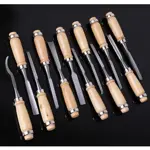 Set De Gubias Cinceles Para Tallar Madera Con Estuche