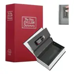 Caja Fuerte De Seguridad Metal Forma De Libro Con Llaves Bordo