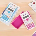 Calculadora Científica 240 Funciones 12 Dígitos rosa