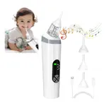Aspirador Nasal Y Oido Bebes Limpiador Electrico Usb Succion Beige