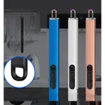 Encendedor Para Cocina Eléctrico Plasma Recargable Usb Naranja