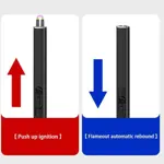 Encendedor Para Cocina Eléctrico Plasma Recargable Usb Naranja