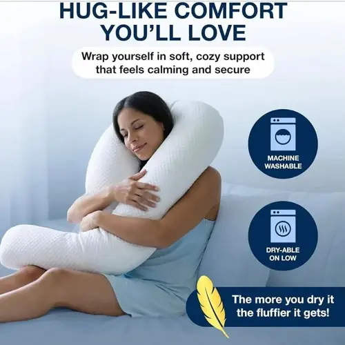 Almohada Corporal Ergonómica Para Alivio De Espalda