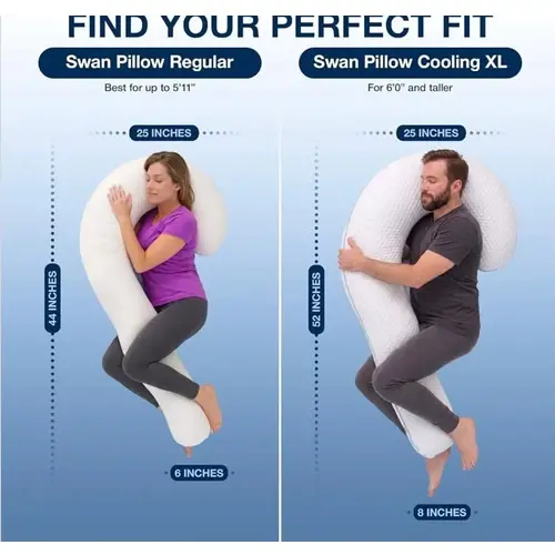 Almohada Corporal Ergonómica Para Alivio De Espalda