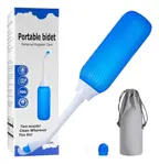 Bidet Portatil De Viaje Con 2 Boquillas 500ml azul