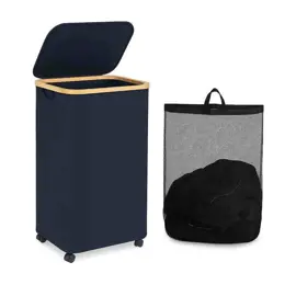 Cesto Canasto Ropa Sucia Rudas Con ...