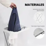 Cesto Canasto Ropa Sucia Tela Laundry Plegable Con Manijas
