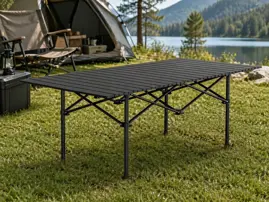 Mesa Exterior Plegable Ajustable Ou...