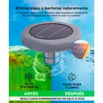 Ionizador Solar Para Piletas Gadnic Panel Monocristalino Libre De Cloro Y Químicos 150000 m³