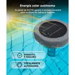 Ionizador Solar Para Piletas Gadnic Panel Monocristalino Libre De Cloro Y Químicos 150000 m³
