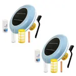 Ionizador Pileta Piscinas Solar 300M3 Pack X2 Waggs