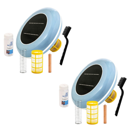 Ionizador Pileta Piscinas Solar 300M3 Pack X2 