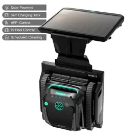Limpiador De Piscinas Robótico  S2 Solar Con Base De...