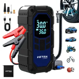 Arrancador De Bateria Inflador Port...