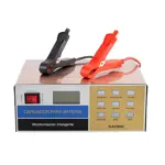 Cargador De Batería Para Auto Gadnic AV300 Mantenedor 12v - 24v Corte Automático Inteligente
