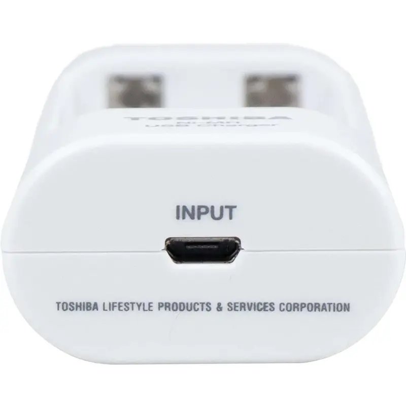 Cargador de Pilas Toshiba TNHC 6GME2 CB USB +2 Pilas AA Ni MH 2000mAh