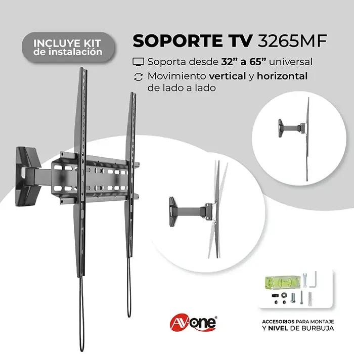 SOP 3265MF LED 32A65 UNIV MOV H/V AV ONE