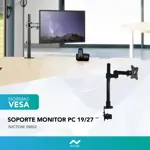 Soporte Tv / Monitor de Mesa Nictom SM02 19" a 27" Giro 360°