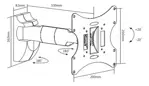 Soporte Móvil Howonder Hw32m2 Para Tvs De 23 A 42 Pulgadas