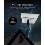 Soporte para Antena Starlink Mini Exterior Tubo Extensible 82cm Caño 25mm Curvado