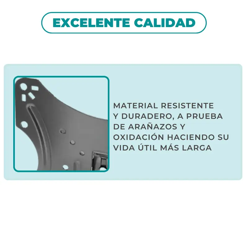 Soporte TV Pared Brazo Móvil Simple Largo 14 a 42 Pulgadas VESA 200x200 25kg Global