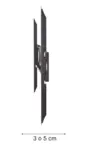 Soporte TV Fijo Nakan SPL686f de 40" a 90" Hasta 80 Kg
