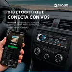 Estéreo para Auto Suono Digital Bluetooth USB Mp3 FM Control