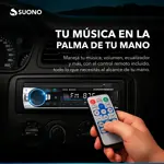 Estéreo para Auto Suono Digital Bluetooth USB Mp3 FM Control