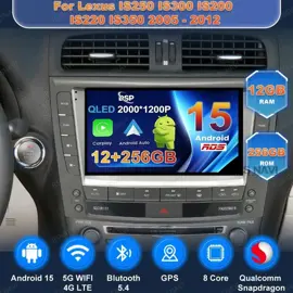 Estéreo Android 15 Para Lexus Is 20052012 Con Gps Y ...