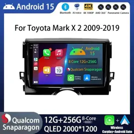 Estéreo Android Para Toyota Mark X 20092019 Con Gps ...
