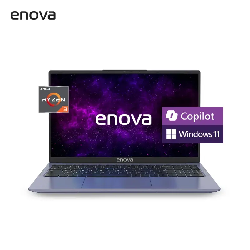 Notebook enova 15 RYZEN 3 3200 8 RAM 480GB Windows 11