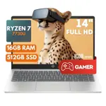 Notebook Hp Ryzen 7 7730U 16gb Ram 512GB SSD 14 FHD Win11 - IDEAL GAMER - USO PROFESIONAL