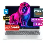 Hp Omnibook Ryzen 7 AI 350 16gb 1TB SSD Notebook GAMER TOUCH WUXGA 