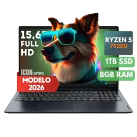 Notebook Amd Ryzen 5 7520U 1Tb Ssd...