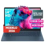 Notebook Hp Stream Blue Intel N150 4gb Ram Ddr4 128gb Ufs 14 HD Win 11