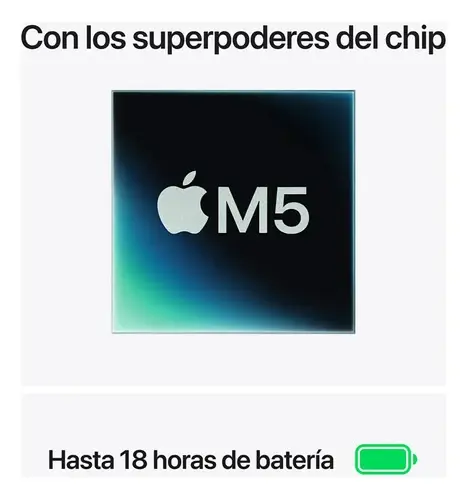 Macbook Air 13'' M5 Cpu 10 Core 512gb Ssd 24gb Ram Silver