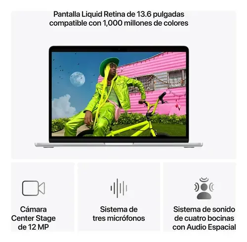 Macbook Air 13'' M5 Cpu 10 Core 512gb Ssd 24gb Ram Silver