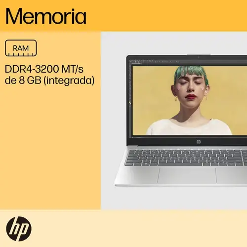 Notebook Hp 15 fc0235la Amd Ryzen 3 512gb Ssd 8gb Ram Win11 Azul Claro