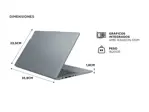 Notebook Lenovo IdeaPad Slim 3 AMD Ryzen 5 7520U 8 GB RAM 256 GB SSD 156